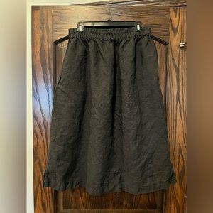 Linenia Skirt, 100% linen, size large